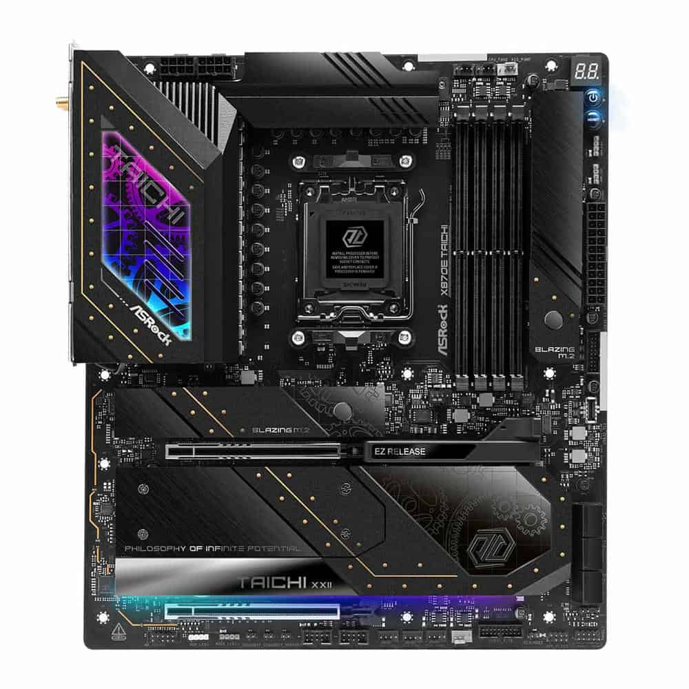 ASRock AMD X870E Taichi AM5 DDR5 PCIe 5.0 E-ATX Motherboard